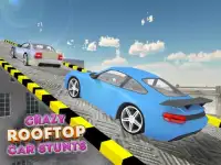 Crazy Roof Top Car Stunts 3D Screen Shot 9