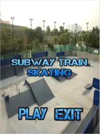 Subway Train : Skating Screen Shot 3