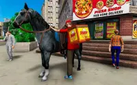 Mounted Horse Riding Pizza Screen Shot 0