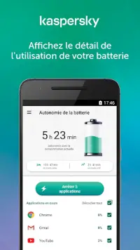 Kaspersky Battery Life: Économiseur de Batterie Screen Shot 0