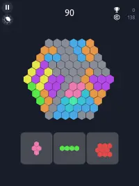 Hex 101! Hexagonal Block Puzzle Game Screen Shot 11