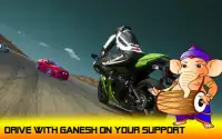 Ganesh Speed Moto Racing Screen Shot 1
