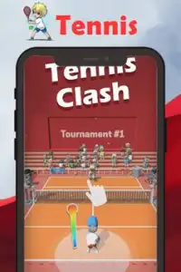 Tennis Clash: Free Multiplayer Sports Games Screen Shot 1