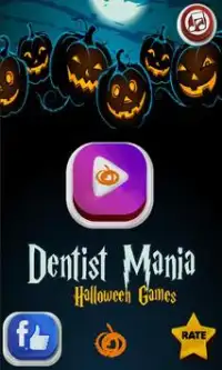 Dentist Mania - Halloween Game Screen Shot 0