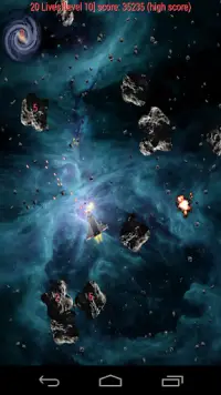 Asteroid War Screen Shot 1