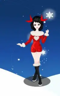 Jogo de Natal Dress Up Screen Shot 7