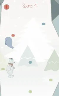 Flappy Polar Bear Screen Shot 3