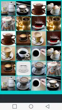 Cup Coffee Memory Game Screen Shot 2