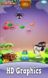 Witch Snoopy - Bubble Pop Screen Shot 4