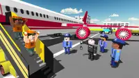 Blocky Vegas Crime Simulator:Prisoner Survival Bus Screen Shot 0