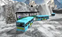 Snow OffRoad Hill tourist Bus Screen Shot 2