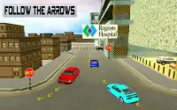 Car Parking 3D Simulator in Doctor Hospital Screen Shot 1