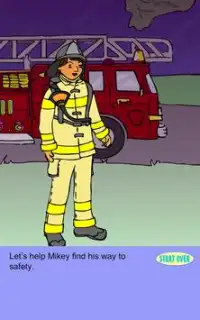 Fire Safety: Help Mikey Screen Shot 1