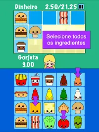 Burger Memory Game Screen Shot 5