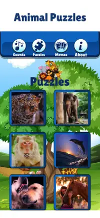 아이들을위한 동물 소리 게임 Screen Shot 2