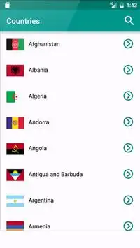 Ülkeler ve Bayraklar - Countries & Capitals Game Screen Shot 10