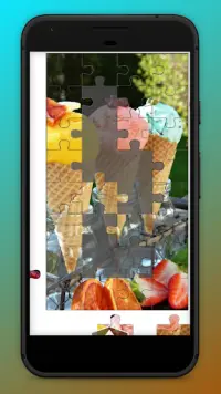 Ice Cream Jigsaw Puzzles - Food Jigsaws Screen Shot 2