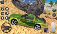 Hill Taxi Climb Mountain 3D - Taxi Drive Sim 2019 Screen Shot 2