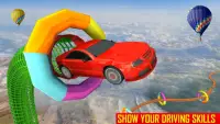 Mega Ramp Sky Car Stunts 2020- New Car Games 220 Screen Shot 3