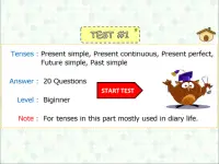 Tenses Workout for kids Screen Shot 3