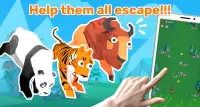 ZooEscape Runner Game🐅Escape from the Zoo! Screen Shot 4