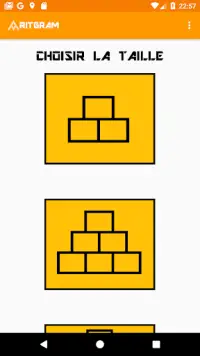 pyramides numériques - puzzle mathématique Screen Shot 0