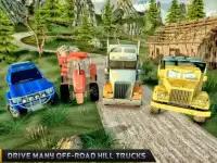Hill Transport offroad euro truck simulator Screen Shot 9