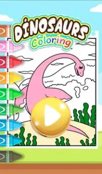 Dinosaur coloring pages : Kids Coloring pages Screen Shot 0