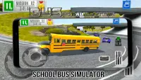 أيام المدرسة - محاكي قيادة الحافلة المدرسية ثلاثي Screen Shot 3