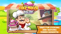 Cake Maker Salon: Bakery Story Screen Shot 0