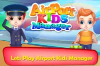 Aeropuerto Gerente Volador Muchachas niños Juego Screen Shot 0