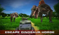 Escape de tiro de dinosaurio Screen Shot 3