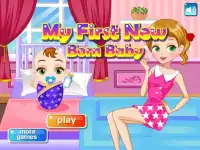 जन्म बच्चे को लड़कियों के खेल Screen Shot 0
