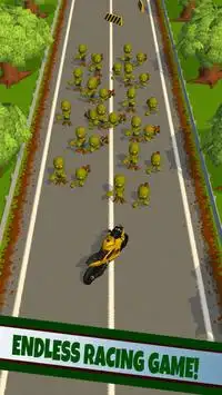 Motorrad Wild Racing: Zombie Rennen Screen Shot 0