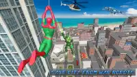 Spider Hero vs War Robots: Pertarungan Superhero Screen Shot 0