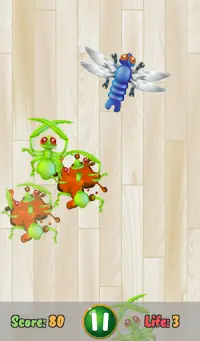 Bugs fingers tap floor - running arcade game Screen Shot 5