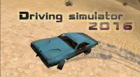 Driving simulation 2016 Screen Shot 0