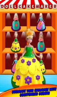 DIY Princess Doll Cake Maker Screen Shot 9