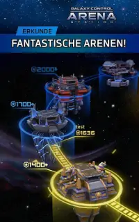 Galaxy Control: Arena Online-PvP-Kämpfe Screen Shot 7