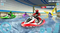 Jet d'eau ski Boat Racing 3D Screen Shot 14