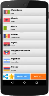 Flags of All Countries Quiz Screen Shot 0