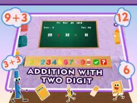 Apprentissage Maths Addition éducatifs Jeux Screen Shot 1