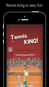 Tennis King Screen Shot 0