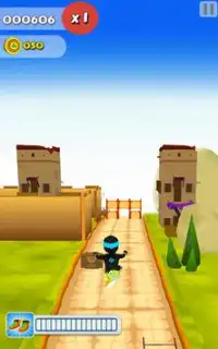 Temple ninja run 3D Screen Shot 2