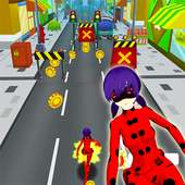 Rush Ladybug Dash 3D Runner ; Subway Game Surf