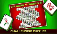 mahjong kerajaan : solitaire -permainan yang cocok Screen Shot 5