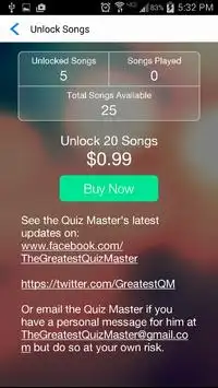 Quiz Master’s '00s Music Quiz Screen Shot 7