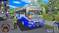 Tour Coach Bus Sim Spiele Screen Shot 4