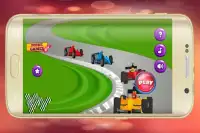 Funny Kids Racing Talking Cat Cars Screen Shot 2