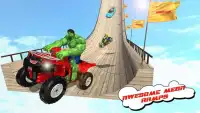 Mustahil Mega Ramp Superheros Stunt Racing Sim Screen Shot 6